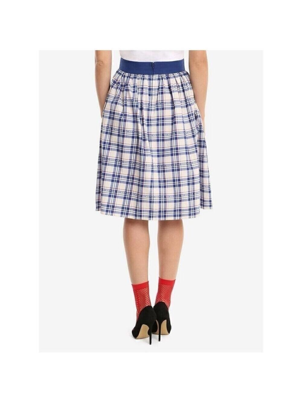 Her Universe Doctor Who Plaid Skirt (Med) - Picture 2 of 10